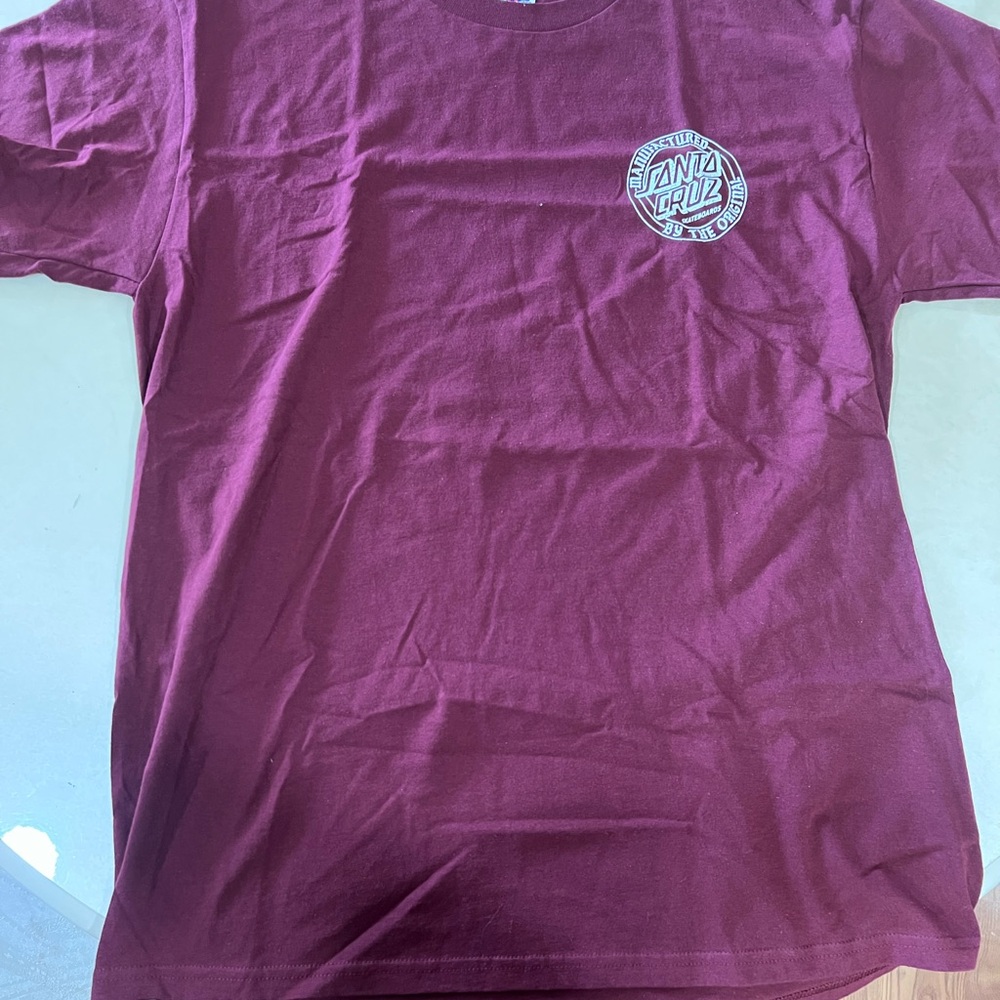 Santa Cruz Maroon T-Shirt